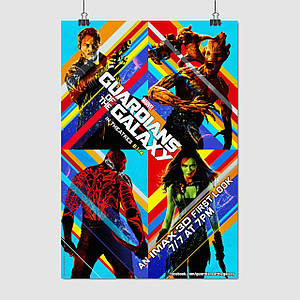 Плакат "Вартові Галактики, Guardians of the Galaxy", 60×41см
