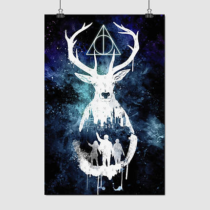 Плакат "Гаррі Поттер, Патронус, Harry Potter, Patronus", 60×40см, фото 1