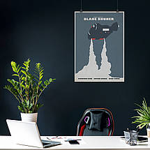 Плакат "Той, хто біжить по лезу, Blade Runner (1982)", 60×43см, фото 3