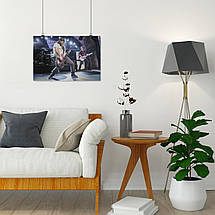Плакат "Металліка на сцені, Metallica", 43×60см, фото 5