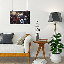Плакат "Металліка, Джеймс Хетфілд на сцені, Metallica", 40×60см, фото 5