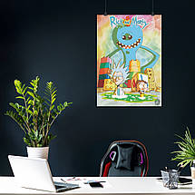Плакат "Рік та Морті, Містер Місікс, Rick and Morty", 60×43см, фото 4