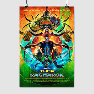 Плакат "Тор, Царство темряви, Thor, Dark World", 60×41см