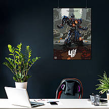 Плакат "Трансформери 4: Епоха винищення, Transformers 4 (2014)", 60×44см, фото 4