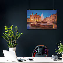 Плакат "Львів, фонтан біля Оперного Театру, Lviv", 40×60см, фото 3