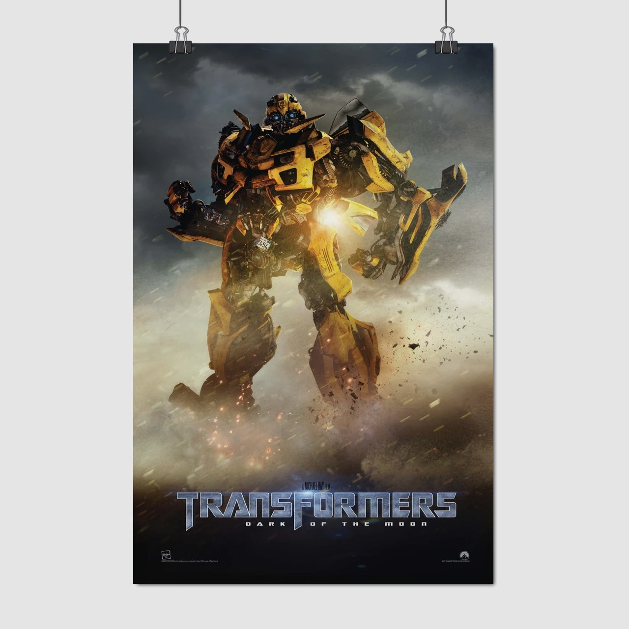 Плакат "Трансформери 3, Бамблбі, Transformers (2011)", 60×40см