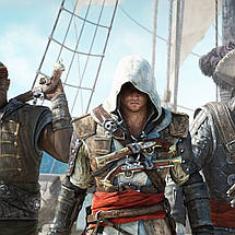 Плакат "Кредо асасіна, пірати на палубі, Assassin’s Creed IV: Black Flag", 40×60см, фото 4