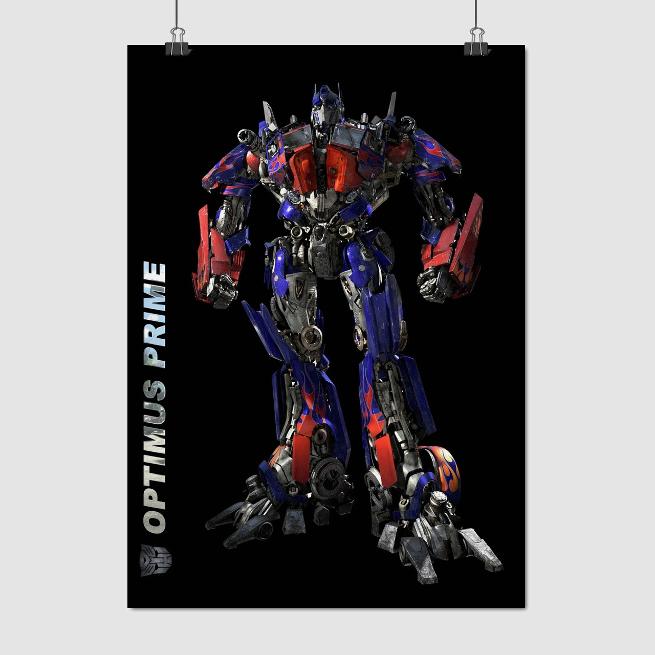 Плакат "Трансформери, Оптимус Прайм, Transformers, Optimus Prime", 60×43см