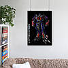 Плакат "Трансформери, Оптимус Прайм, Transformers, Optimus Prime", 60×43см, фото 6