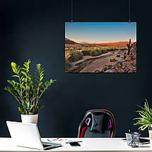 Плакат "Чілі, пустеля Атакама в Південній Америці, Atacama Desert", 43×60см, фото 4