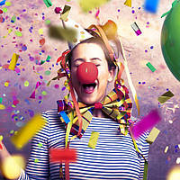 Набір конфетті-гармат для вечірки "кольоровий Дощ" 40 см з металевою фольгою