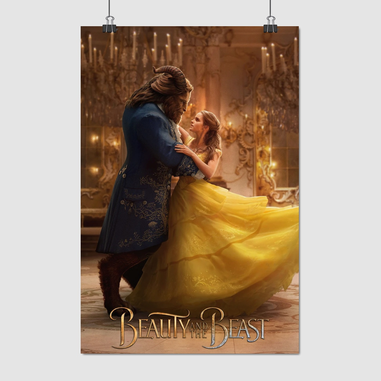 Плакат "Красуня та Чудовисько, Beauty and the Beast (2017)", 60×40см