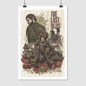 Плакат "Останні з нас, Last Of Us", 60×43см