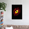 Плакат "Око Дракона, Dragon's Eye", 60×43см, фото 6