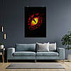 Плакат "Око Дракона, Dragon's Eye", 60×43см, фото 7