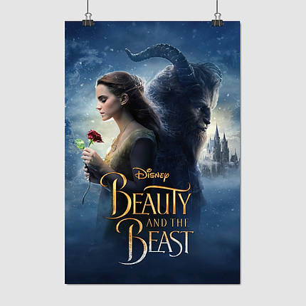 Плакат "Красуня та Чудовисько, Beauty and the Beast (2017)", 60×40см, фото 1
