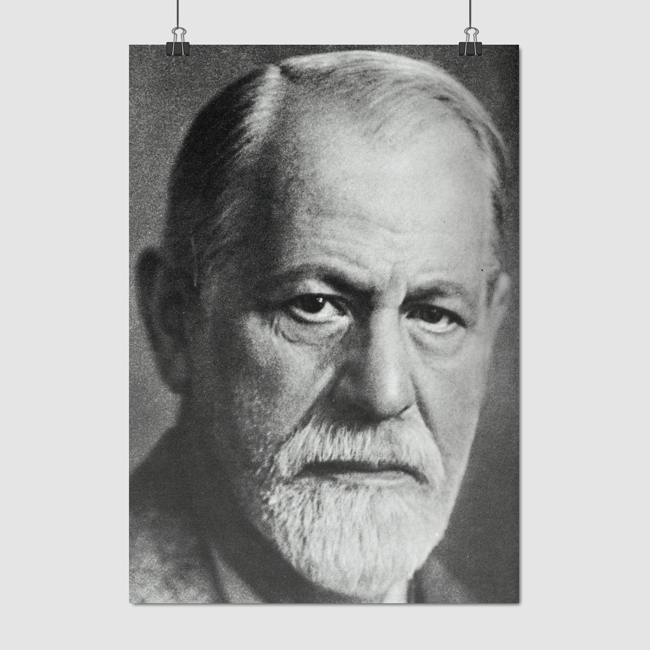 Плакат "Зигмунд Фрейд, Sigismund Freud", 60×42см