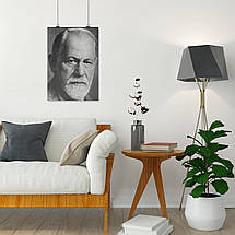 Плакат "Зигмунд Фрейд, Sigismund Freud", 60×42см, фото 5