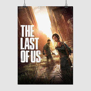 Плакат "Останні з нас, Еллі та Джоел, Last Of Us", 60×43см