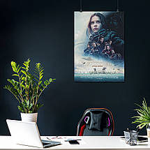 Плакат "Зоряні Війни: Бунтар Один, Star Wars: Rogue One (2016)", 60×43см, фото 4