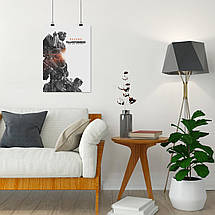 Плакат "Трансформер Бамблбі, автобот, Transformers, BumbleBee", 60×43см, фото 4