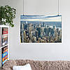 Плакат "Нью-Йорк, вид з висоти, New York", 40×60см, фото 7
