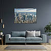 Плакат "Нью-Йорк, вид з висоти, New York", 40×60см, фото 8