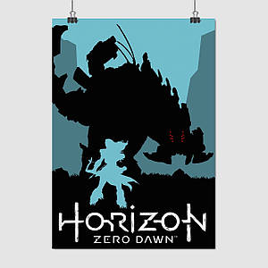 Плакат "Horizon Zero Dawn", 60×43см