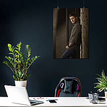 Плакат "Надприродне, Дін Вінчестер, Дженсен Еклс, Supernatural, Dean Winchester", 60×43см, фото 4