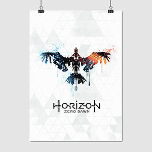 Плакат "Horizon Zero Dawn", 60×43см