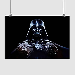 Плакат "Дарт Вейдер, Зоряні Війни, Darth Vader, Star Wars", 40×60см