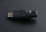 Перехідник DC 5.5/2.1 мама - Type-C, фото 4
