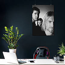 Плакат "Нірвана, Курт Кобейн, Nirvana", 60×43см, фото 3