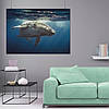 Плакат "Синій кіт у воді, big whale", 43×60см, фото 8