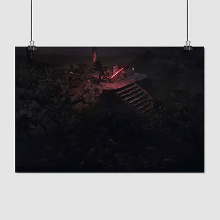 Плакат "Ситх проти ксеноморфів, Зоряні Війни, Чужі, Star Wars vs Aliens", 40×60см, фото 1