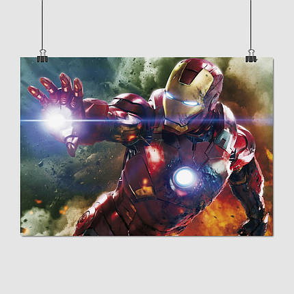 Плакат "Залізна людина, Iron Man", 43×60см, фото 1