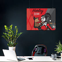 Плакат "Харлі Квін, арт, Harley Quinn", 45×60см, фото 4