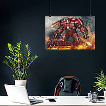 Плакат "Галкбастер, Залізна людина, Ера Альтрона, Iron Man, Age of Ultron", 40×60см, фото 4