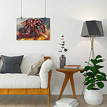 Плакат "Галкбастер, Залізна людина, Ера Альтрона, Iron Man, Age of Ultron", 40×60см, фото 5