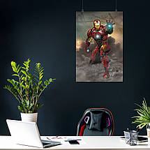 Плакат "Залізна людина, Iron Man", 60×43см, фото 4