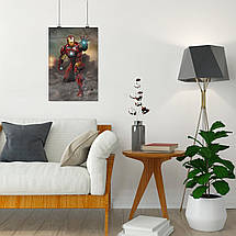 Плакат "Залізна людина, Iron Man", 60×43см, фото 5