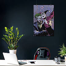 Плакат "Харлі Квін та Джокер, Joker and Harley Quinn", 60×39см, фото 4