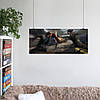 Плакат "Капітан Америка та Зимовий Солдат, Captain America, Winter Soldier", 26×60см, фото 7