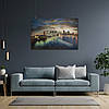 Плакат "Вид на Бруклінський міст, Нью-Йорк, Brooklyn Bridge, New York", 40×60см, фото 7