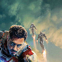 Плакат "Залізна людина, напад Альтрона, Iron Man", 60×43см, фото 3