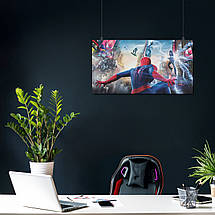 Плакат "Нова Людина-павук 2: Висока напруга, Amazing Spider-Man 2 (2014)", 32×60см, фото 4