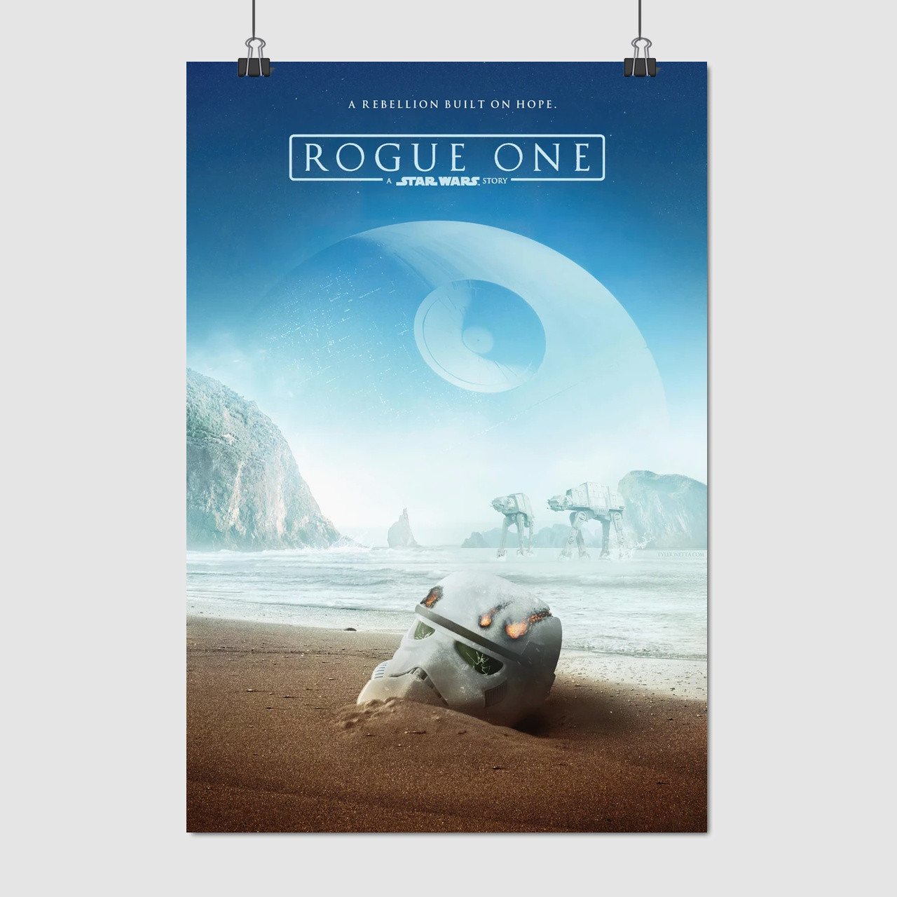 Плакат "Зоряні Війни: Бунтар Один, Star Wars: Rogue One (2016)", 60×41см