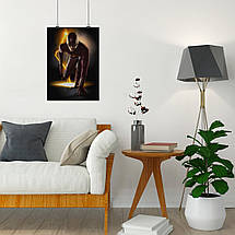 Плакат "Флеш на низькому старті, Flash", 60×43см, фото 5
