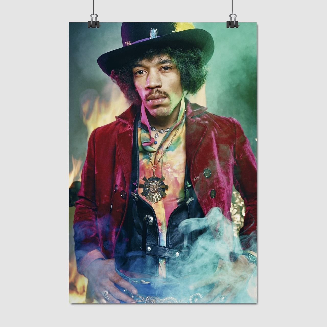 Плакат "Джимі Гендрікс, Jimi Hendrix", 60×40см
