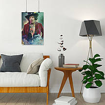 Плакат "Джимі Гендрікс, Jimi Hendrix", 60×40см, фото 4